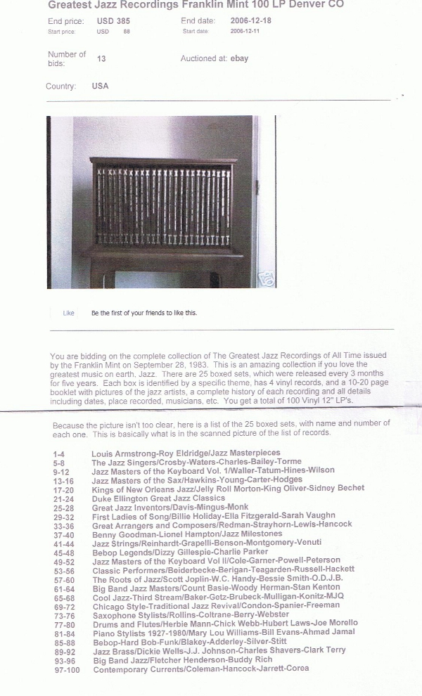 100 Greatest Jazz LPs of All Time