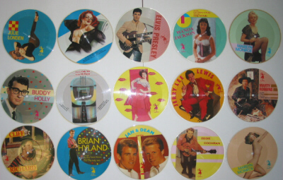 Eddie Cochran - Cliff Richard - Picture Discs