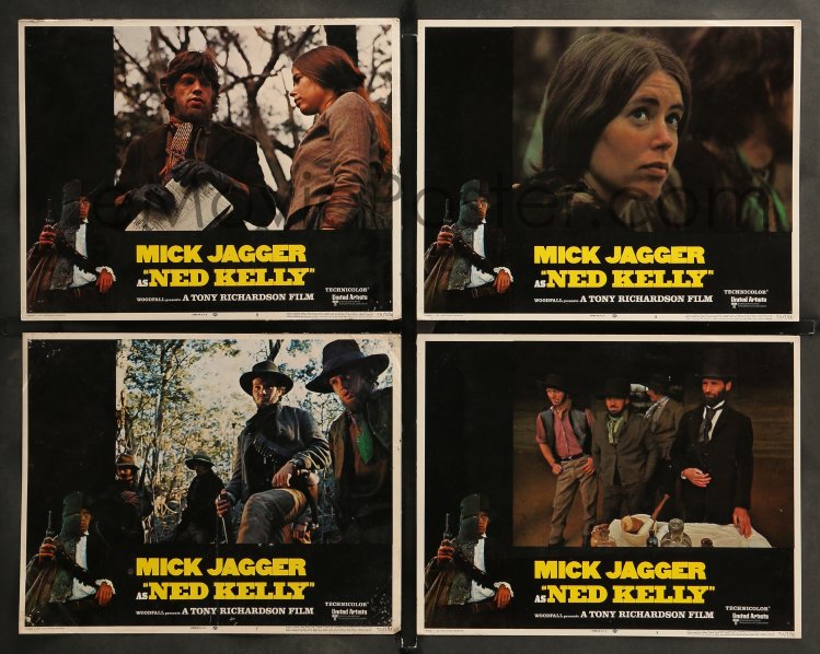 LC Mick Jagger as Ned Kelly