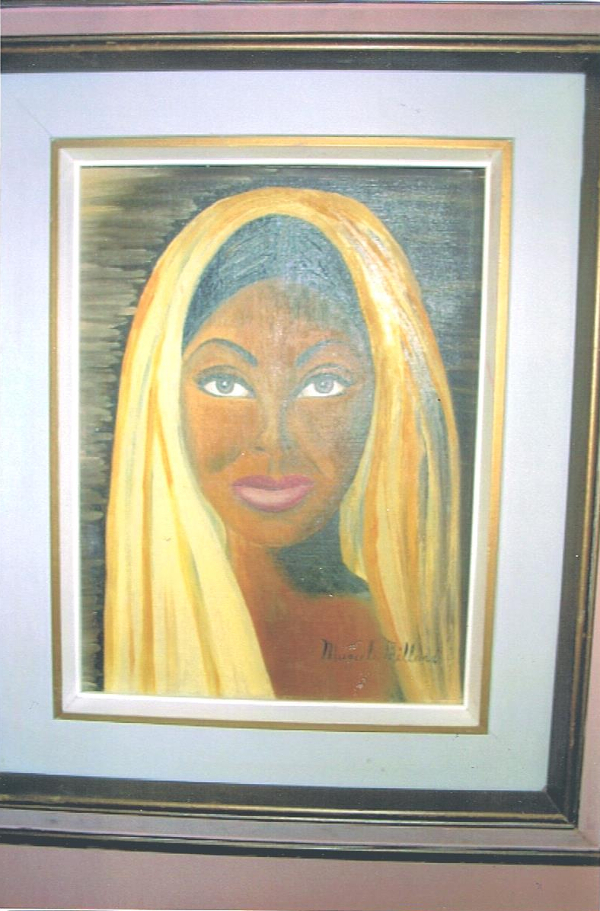 Painting from French Canadian singer MURIEL MILLARD