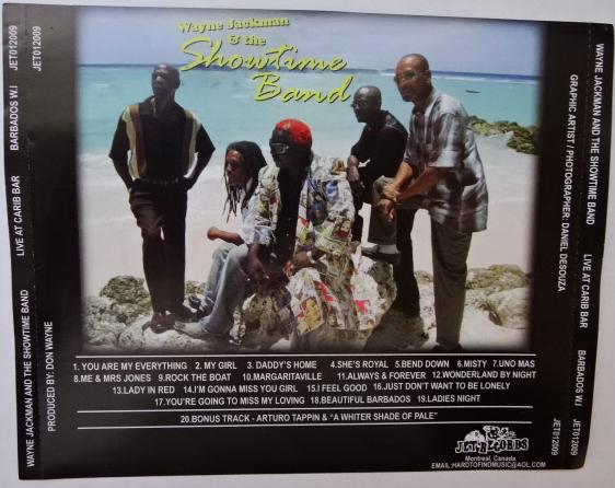 WAYNE JACKMAN SHOWTIME BAND