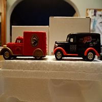 Matchbox miniature metal advertising van’s