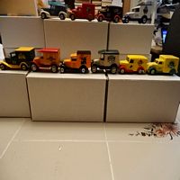 Matchbox miniature metal advertising van’s