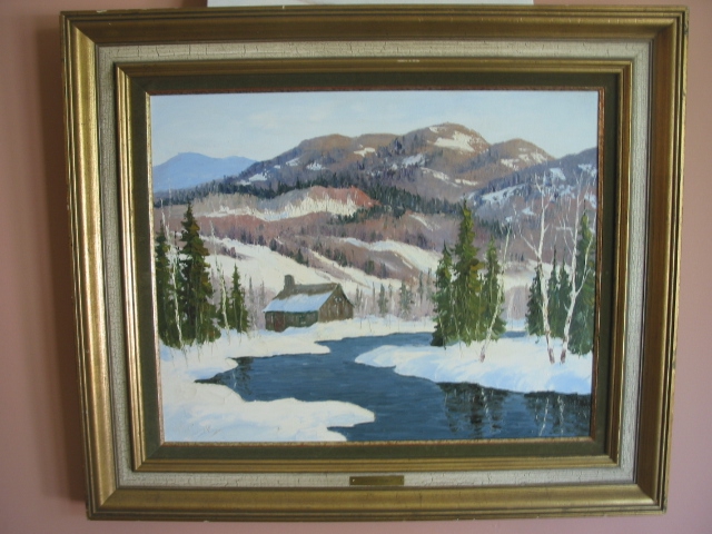 Painting – country scene – artist Jean-Pierre Tremblay