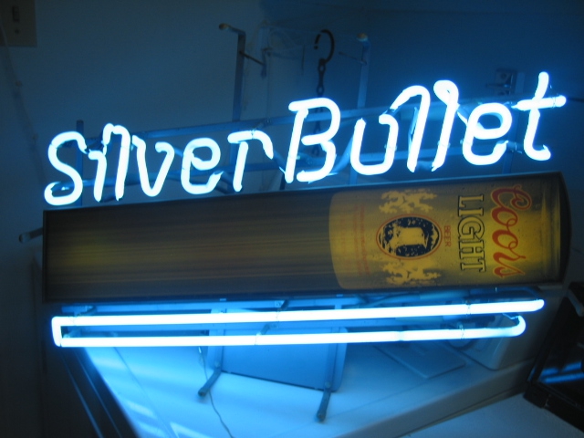 Neon beer sign