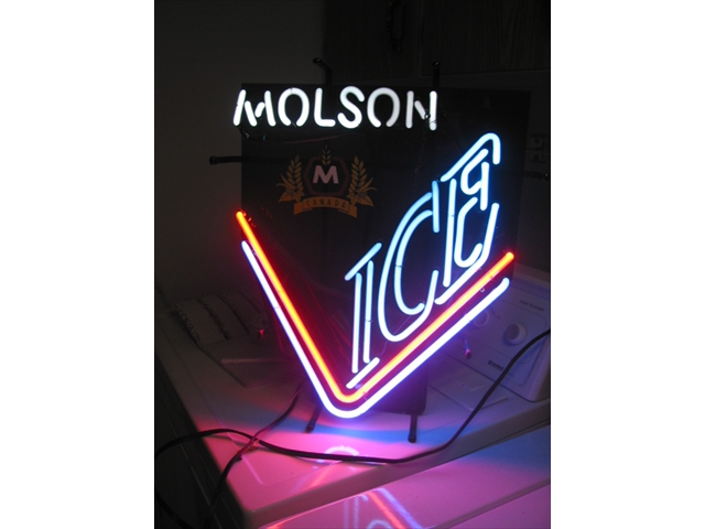 Neon beer sign