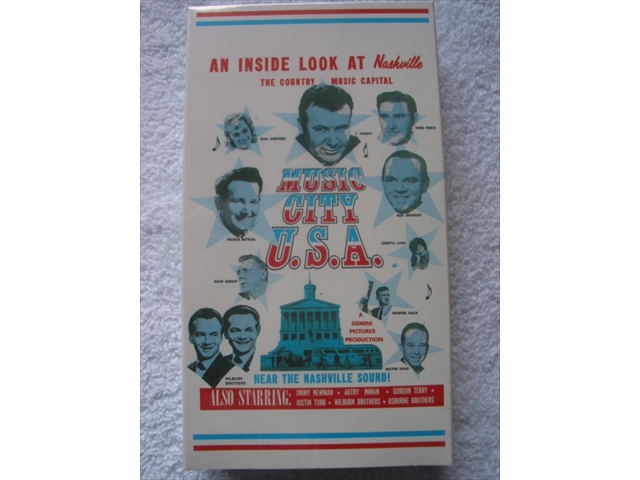 New sealed VHS country music videos