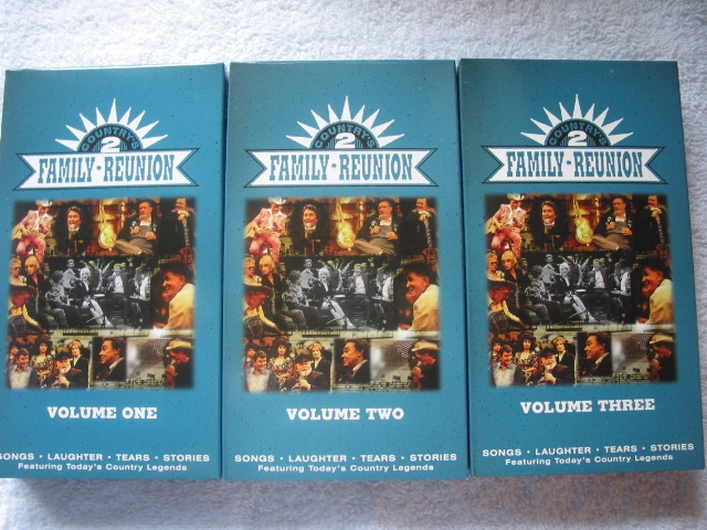 New sealed VHS country music videos