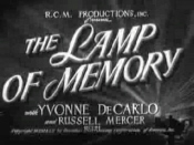 The Lamp of Memory